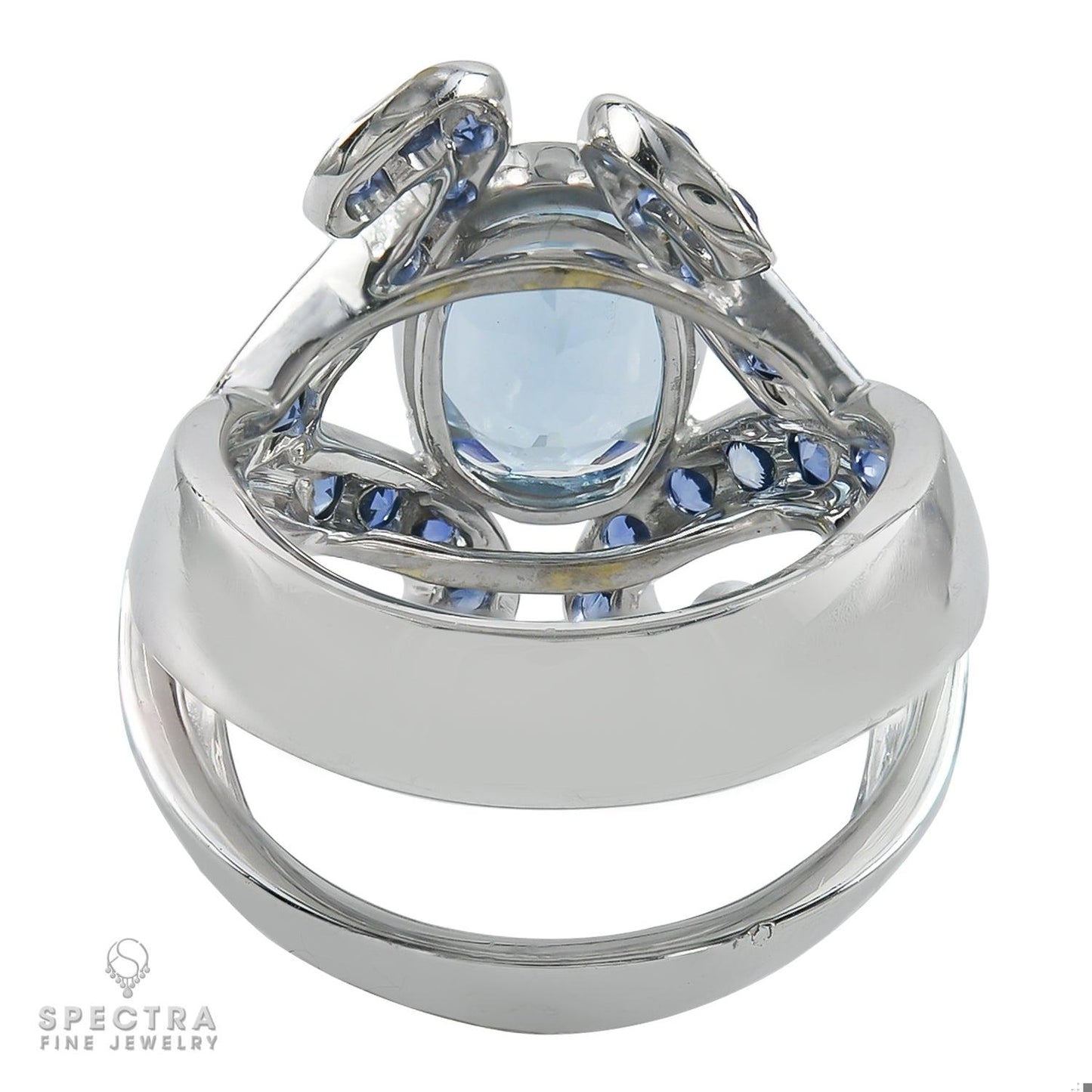 Adamas Aquamarine Sapphire Diamond Ring