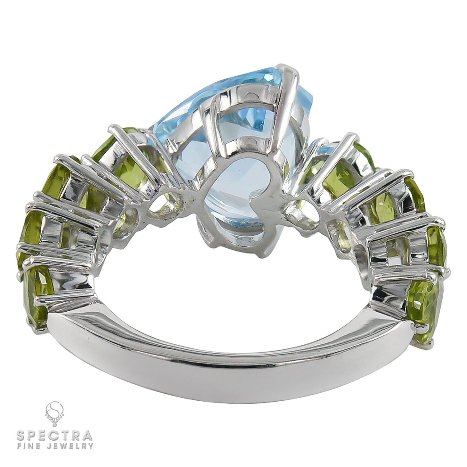 Adamas Milano Topaz Tourmaline Cocktail Dinner Ring