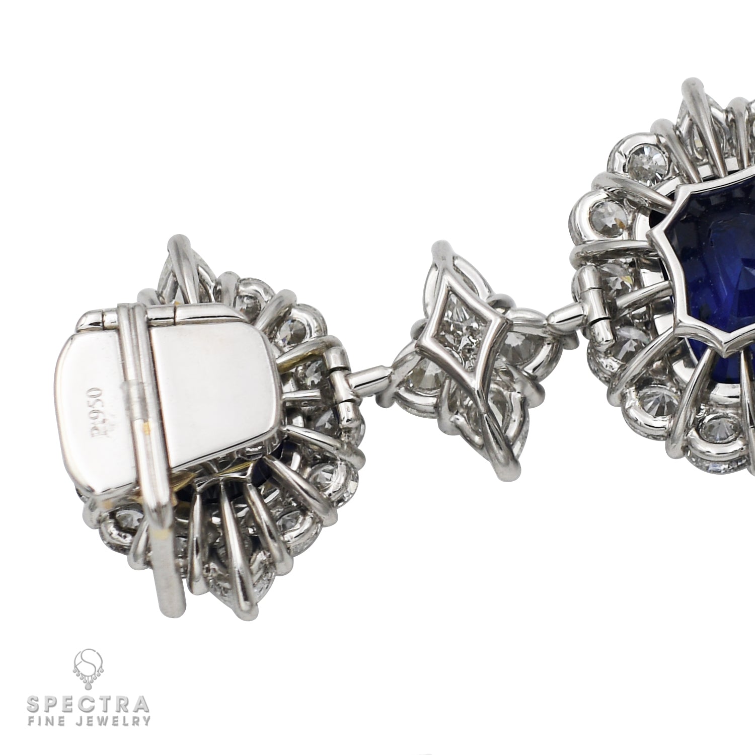 Spectra Fine Jewelry Ceylon Sapphires Diamond Bracelet