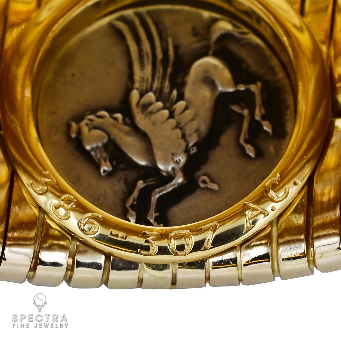 Bulgari Coin 'Tubogas' Bangle