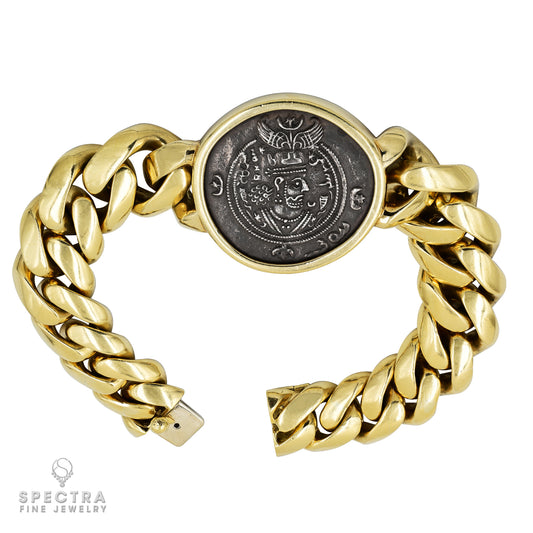 Bulgari Coin 'Monete' Chain Bracelet