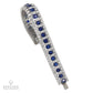 Van Cleef & Arpels Sapphire and Diamond Platinum Bracelet