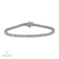 13.0 ct. Diamond Tennis Bracelet in 14K White Gold