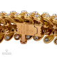 Signed Van Cleef & Arpels Diamond Fluted Bracelet, 1950s