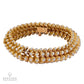Signed Van Cleef & Arpels Diamond Fluted Bracelet, 1950s