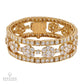 Van Cleef & Arpels Diamond 'Valenciennes' Bracelet in 18K Yellow Gold, 27.0 cts.