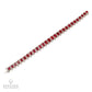 Spectra Fine Jewelry 26.21 cts. Burma Ruby & Diamond Line Bracelet