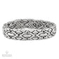 Bulgari 18k White Gold Trika Geometric Link Bracelet | Spectra