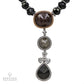 Spectra Fine Jewelry 160.5 cts. Black and Gray Diamond Pendant Necklace