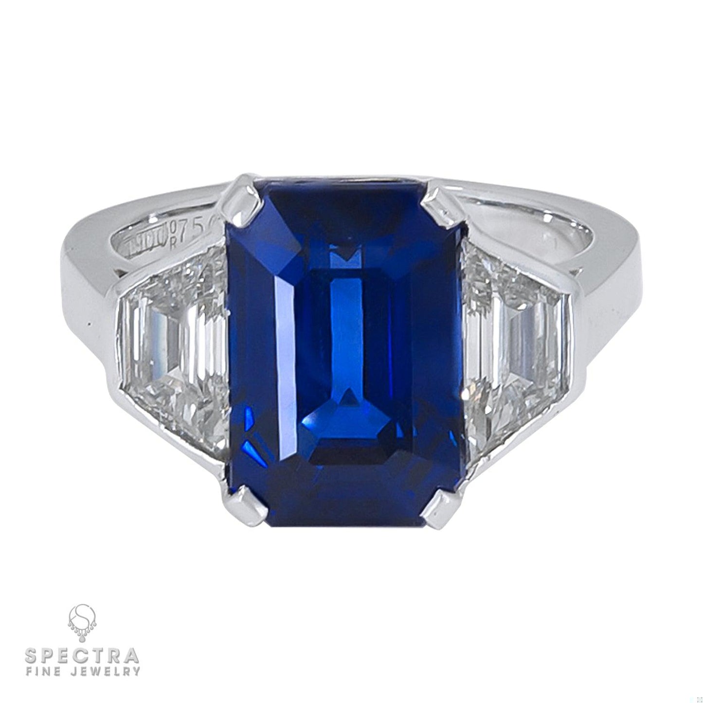 Bulgari 6.40 Carat Certified Sapphire Cocktail Ring