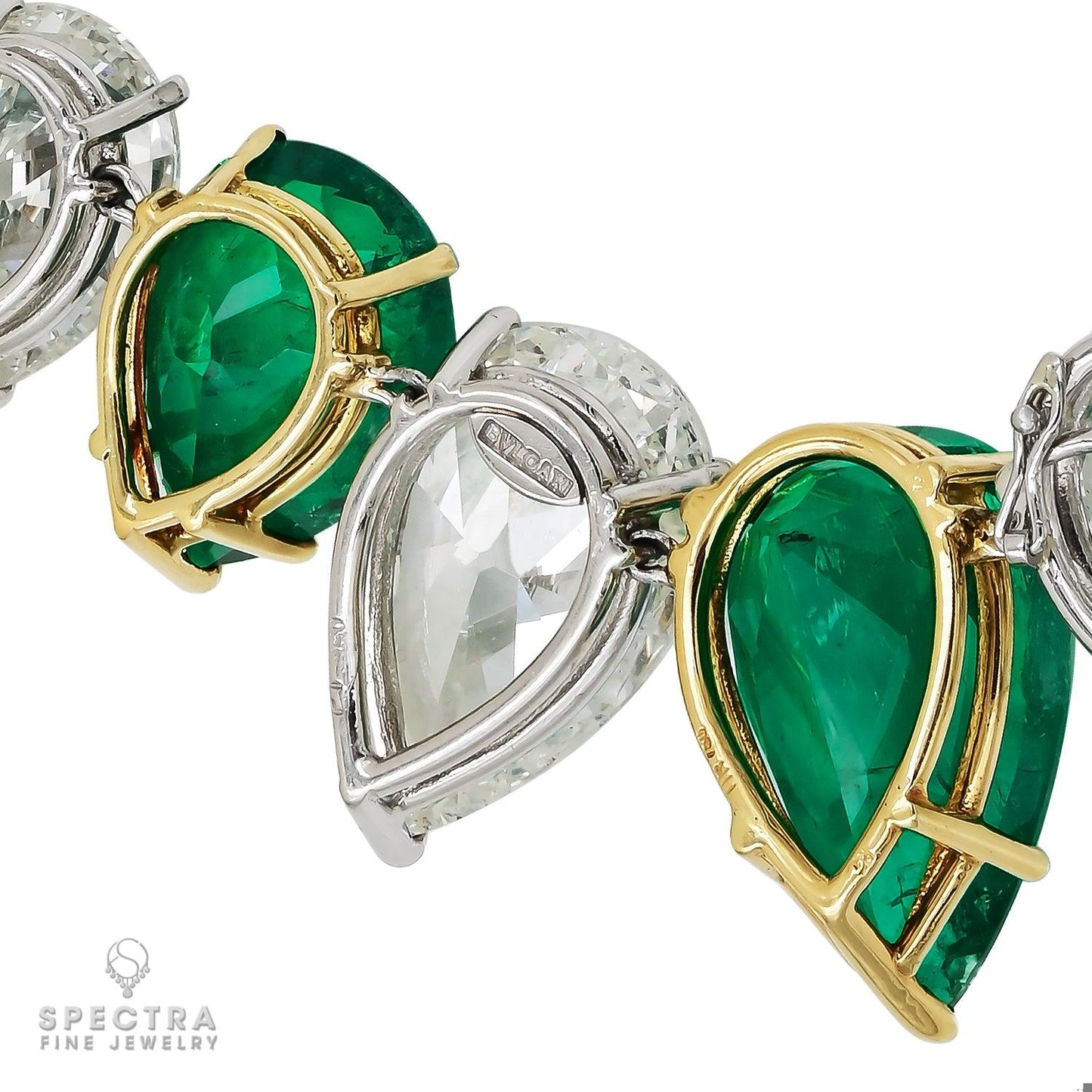 Bulgari Colombian Emerald Diamond Suite