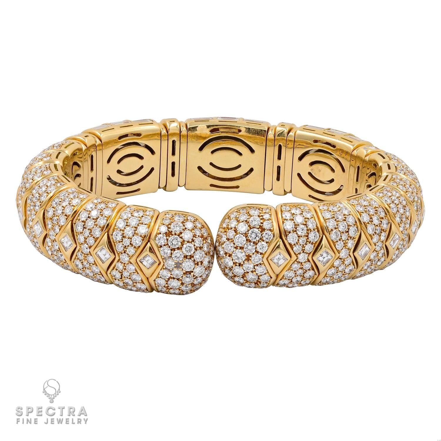 Bulgari Rubies and Diamonds Bracelet in 18k Gold | SSEF Certified