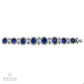 Bulgari Vintage Mid-Century Sapphire Diamond Bracelet