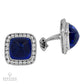 Spectra Fine Jewelry Sri Lanka Sapphire Diamond Cufflinks