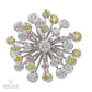 Chanel 18K White Gold Contemporary Swing Diamond Ring