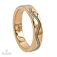 Crivelli 18K Gold Single Diamond Ring or Wedding Band