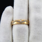 Crivelli 18K Gold Single Diamond Ring or Wedding Band