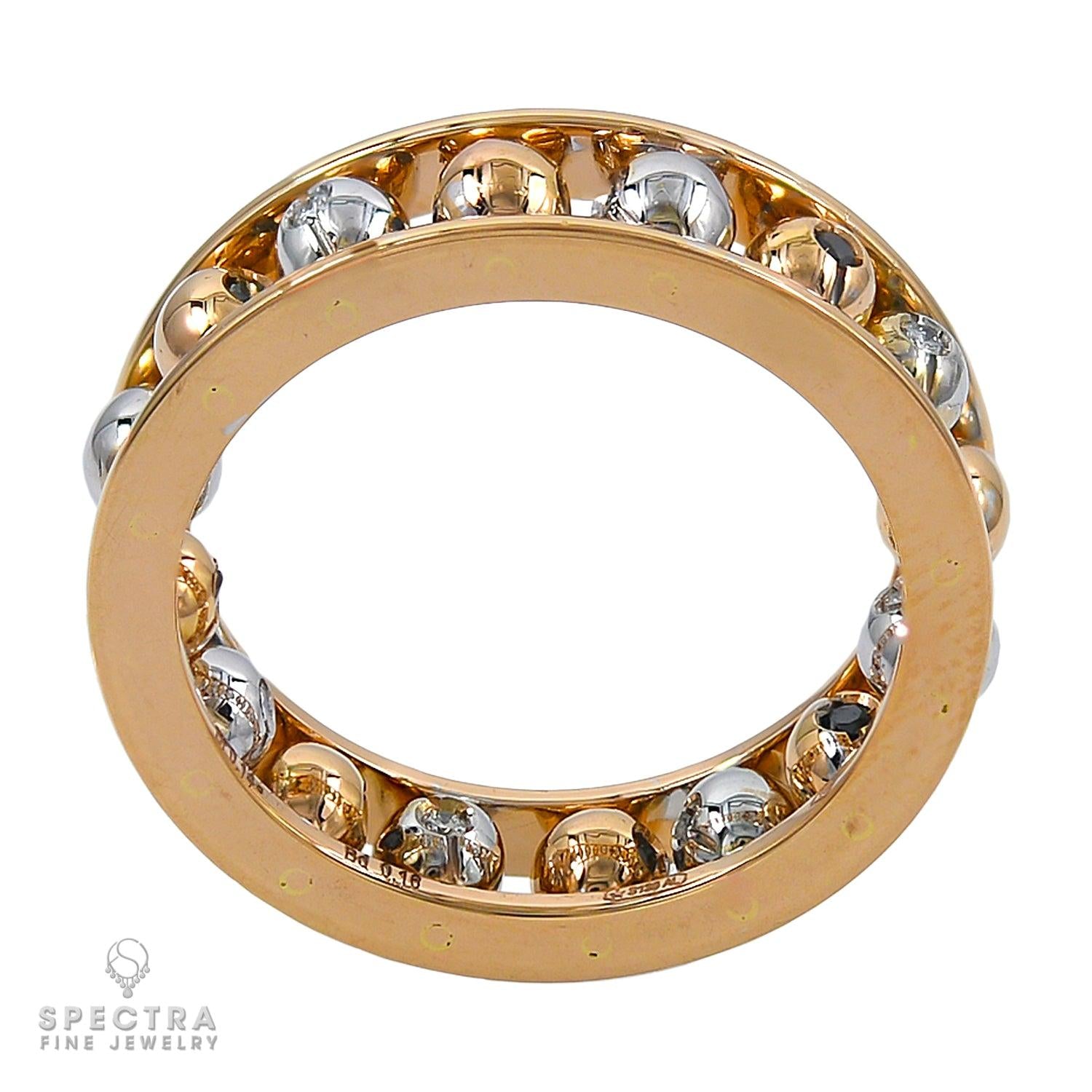 Crivelli Rotating Sphere Diamond Ring