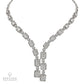 Spectra Fine Jewelry Contemporary Diamond Gold Necklace