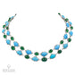 De Ambrosi Contemporary Carved Gemstone Princess Necklace