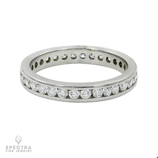 Diamond Platinum Wedding Band Ring