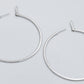 Contemporary Diamond Inside-Out Classic Hoop Earrings