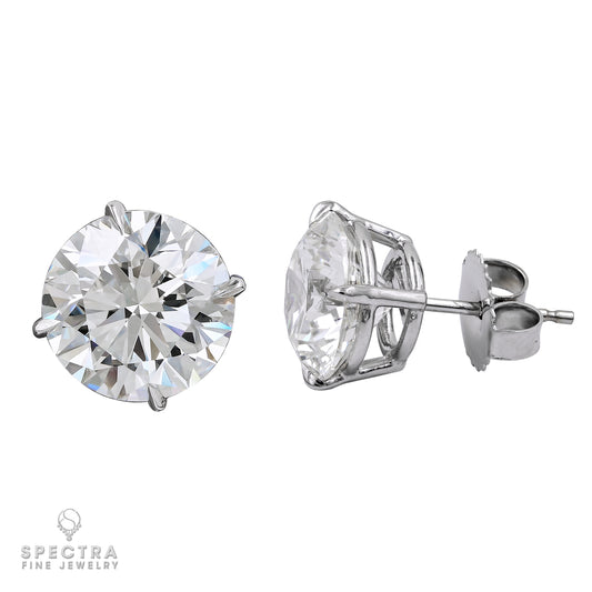 0.70ct & 0.71ct GIA Certified Diamond Stud Earrings by Spectra Fine Jewelry