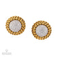 Boucheron 4.50ct Diamond Button Earrings in 18K Gold, Circa 1977