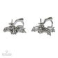 Spectra Fine Jewelry  9.46 cts. Diamond Cluster Platinum Earrings