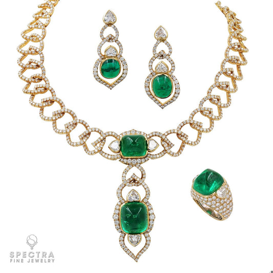 Harry Winston Emerald & Diamond Suite