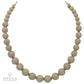 Judith Ripka Diamond Pave Bead Disco Ball Necklace