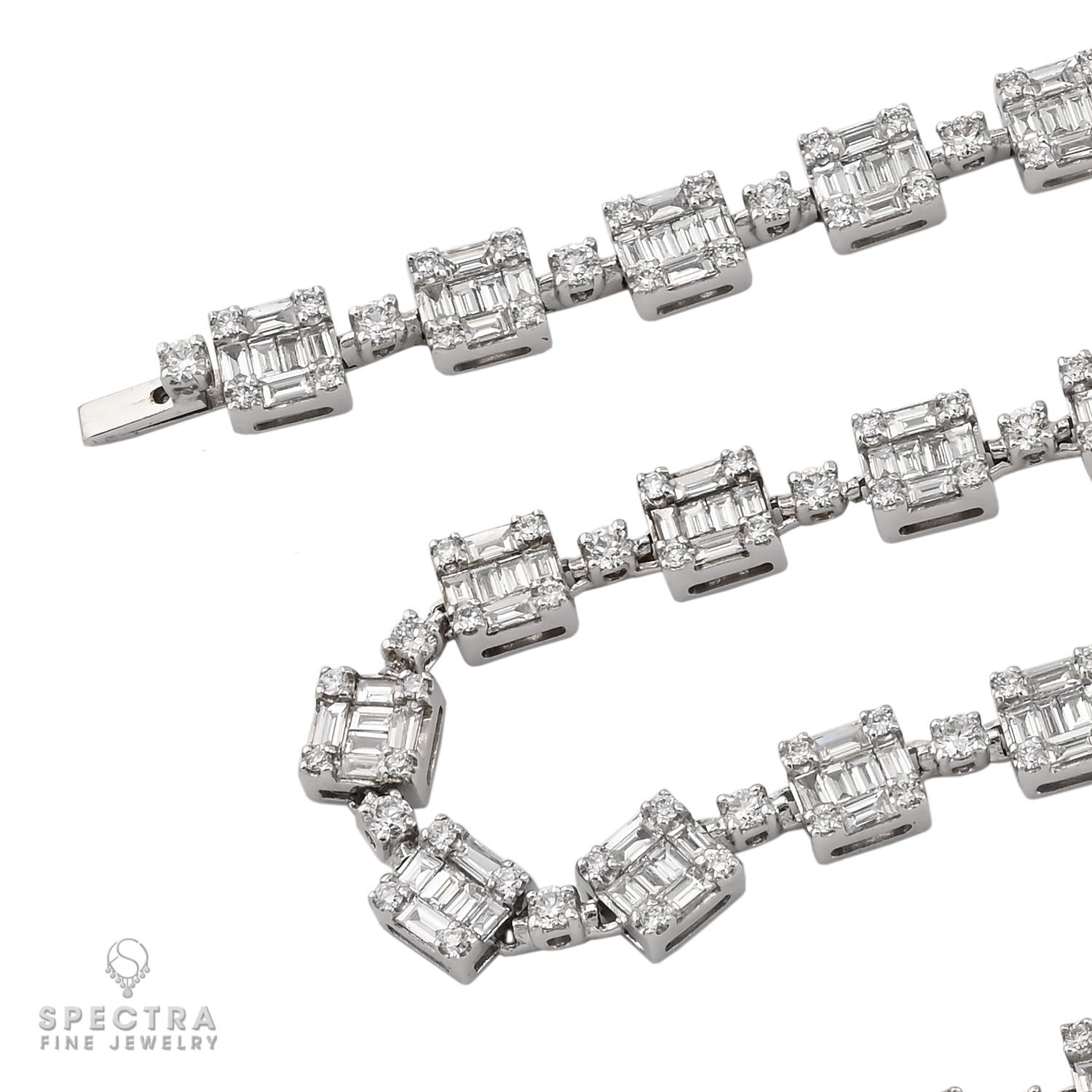 Mesmerizing 30.97ct Diamond Necklace by Spectra Fine Jewelry