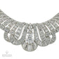 Art Deco Diamond Necklace in Platinum