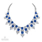 Harry Winston Jacques Timey Vintage Sapphire Diamond Bib Necklace
