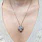 Van Cleef & Arpels Cosmos Diamond Clip Pendant Necklace