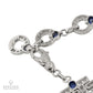 Bulgari Sapphire and Diamond Basketweave Necklace