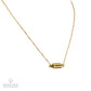 Tsavorite Gemstone Pendant Necklace in 18K Yellow Gold, 16"