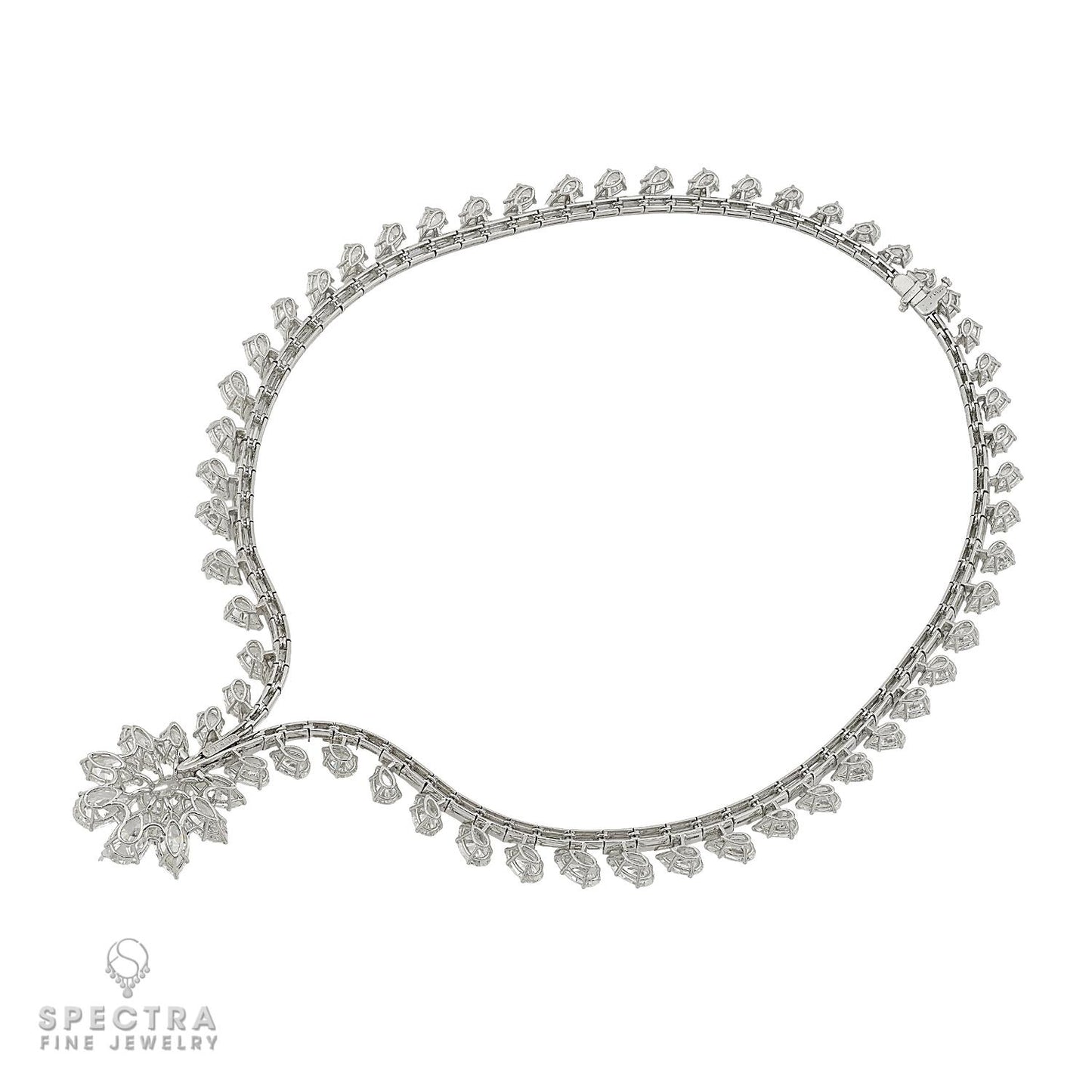 Harry Winston 47.48ct Diamond Necklace in Platinum, Circa 1952