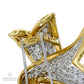 Dazzling David Webb Contemporary Diamond Ribbon Brooch with 10.67ct Round Diamonds