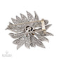 Van Cleef & Arpels Diamond Fleur Brooch, Convertible Center