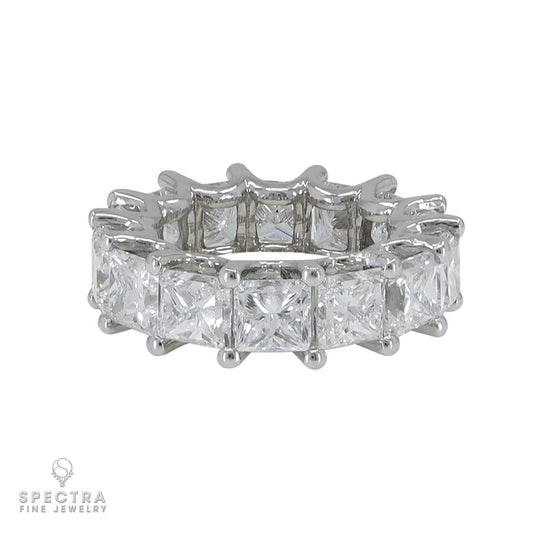 Spectra Fine Jewelry: 14.10 Carat GIA Certified Diamond Eternity Ring
