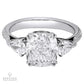 Spectra Fine Jewelry  3.05 ct. Diamond Three-Stone Engagement Ring