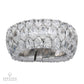 Spectra Fine Jewelry's 18k White Gold and Diamonds Flexible Band