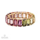 Spectra Fine Jewelry 9.78 ct Multi-color Sapphire Eternity Band