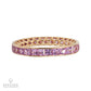 Spectra Fine Jewelry Pink Sapphire Eternity Band