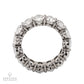 Spectra Fine Jewelry's Platinum Oval Diamond Eternity Band Wedding Ring