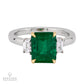 Spectra Fine Jewelry 2.07 ct. Colombian Emerald and Diamond Ring