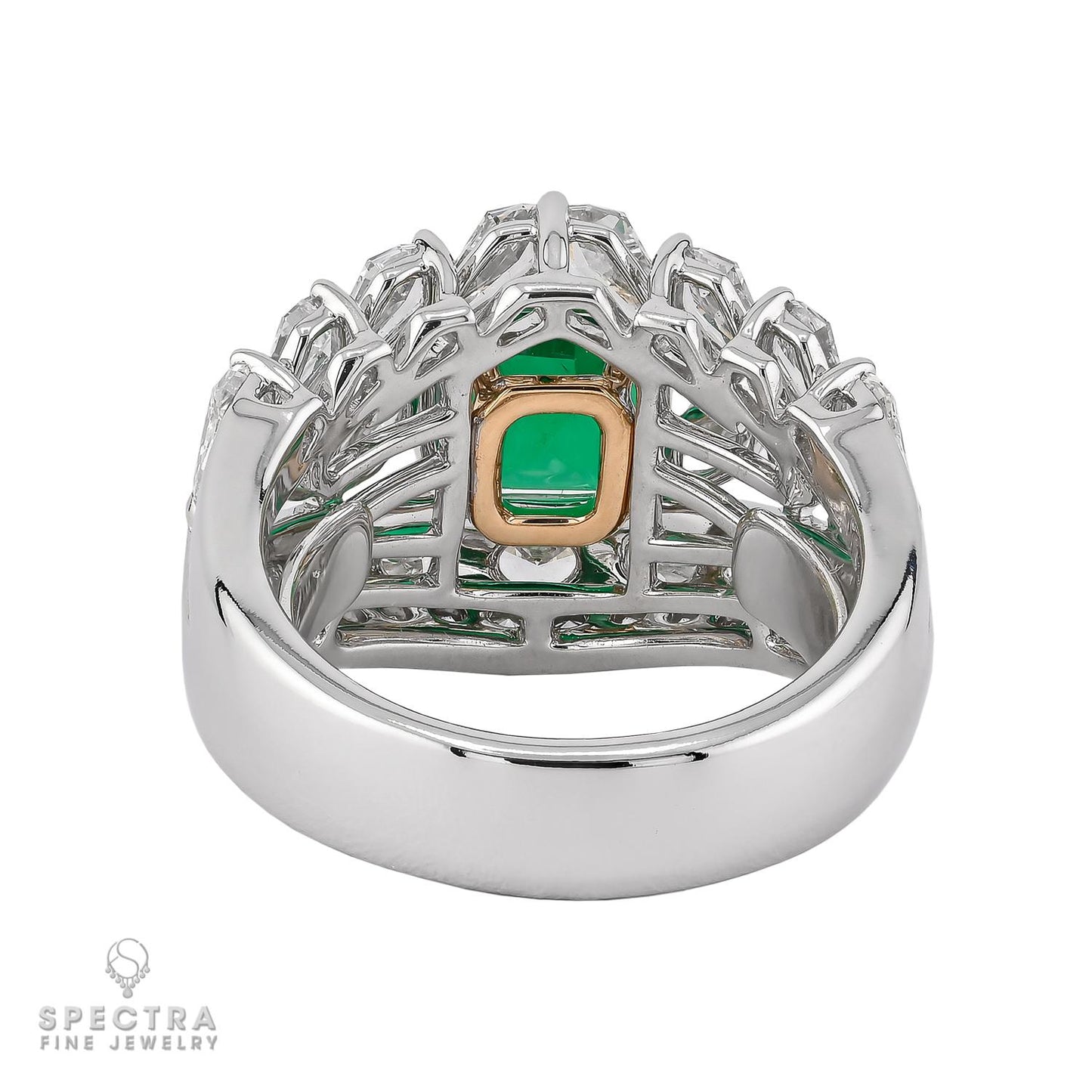 Spectra Fine Jewelry 2.11 ct. Colombian Emerald Gold Ring