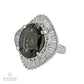 10.31 ct. Alexandrite Diamond Platinum Ring