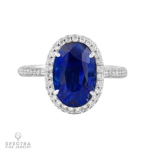5.38 ct. Ceylon Sapphire Ring | Spectra Fine Jewelry